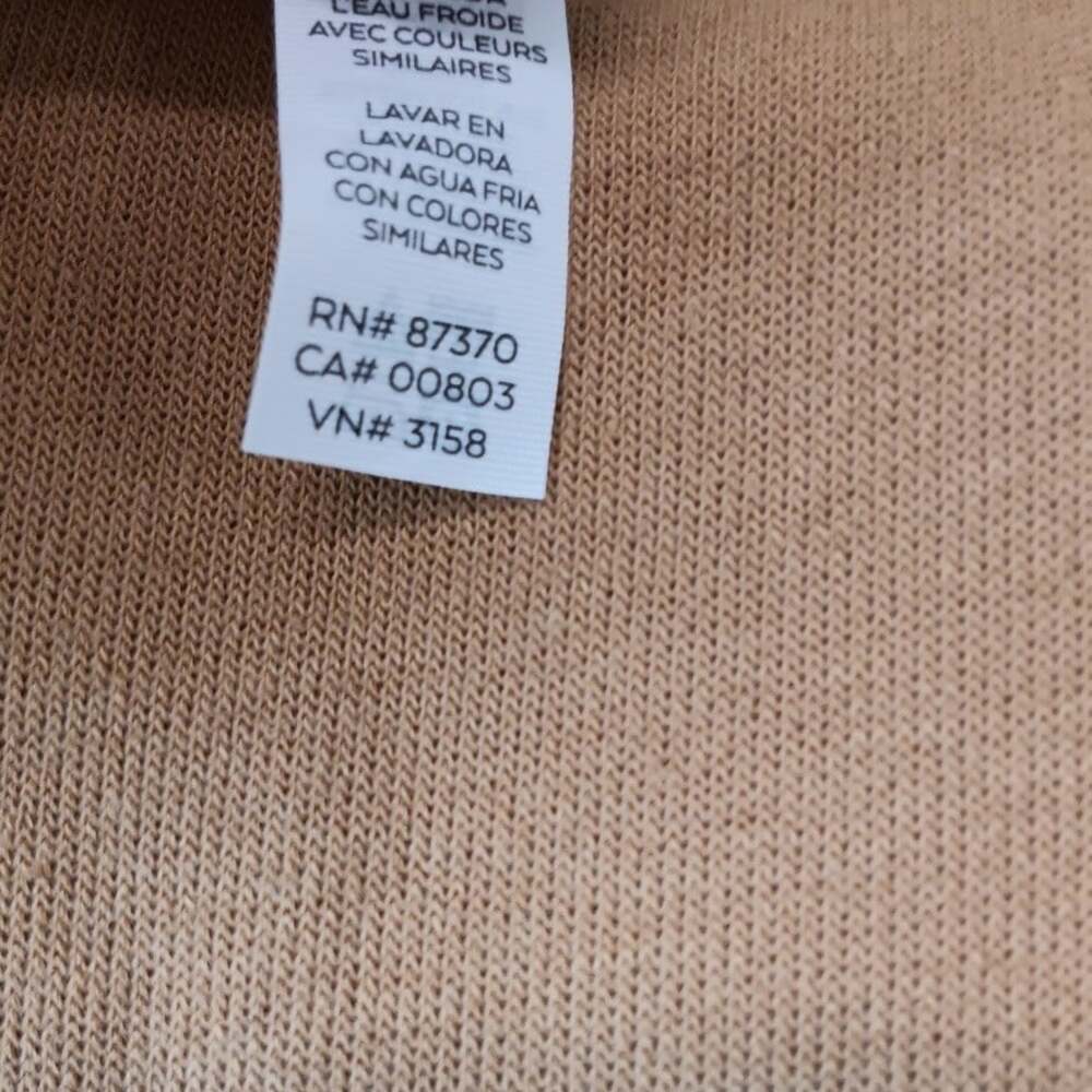 Alo Yoga Women's Caramel Freestyle Mock Neck Pullover Sweatshirt Size XS - Picture 9 of 9